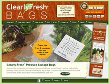 Tablet Screenshot of clearlyfreshbags.com